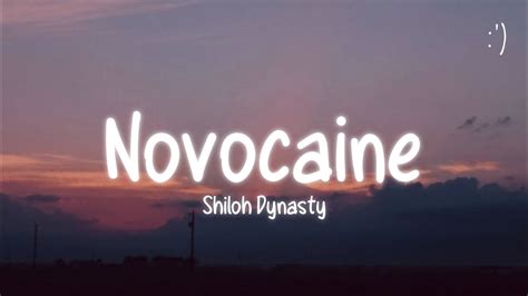 novocaine lyrics